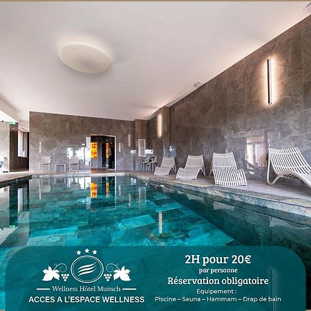 Hotel Munsch Restaurant & Wellness, Colmar Nord - Haut-Koenigsbourg แซ็ง-อิปโปลีท ภายนอก รูปภาพ